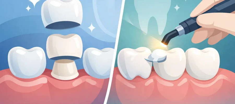 Dental Crowns vs Bonding: Which Fits You?