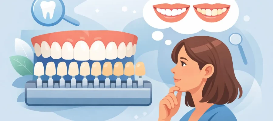 How to Choose Veneer Shade Naturally