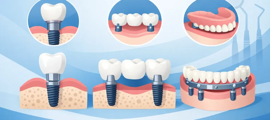 Types of Dental Implants Explained Clearly