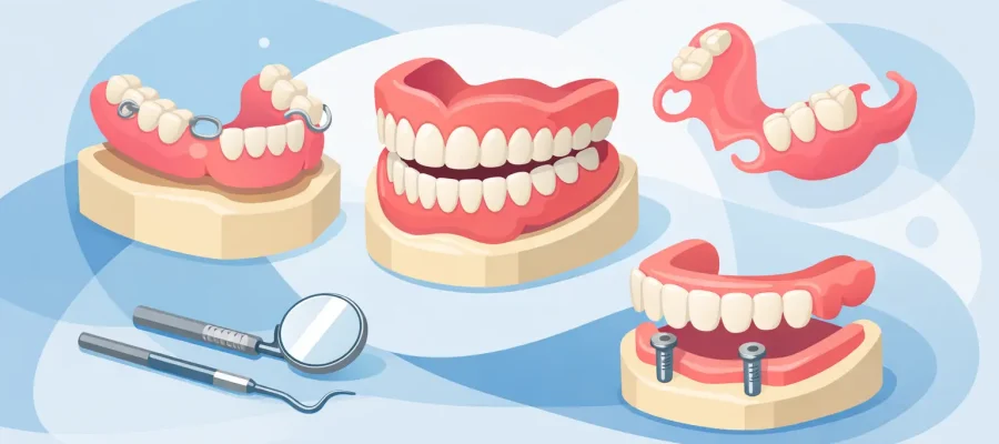 Removable Dental Prosthesis Types Explained