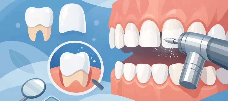 Teeth Shaving for Veneers Explained