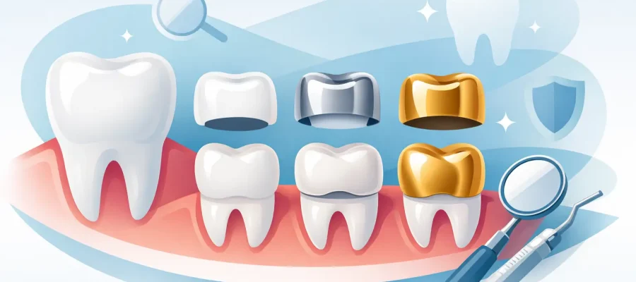 Types of Dental Crowns Explained Clearly