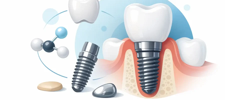 What Are Teeth Implants Made Of?