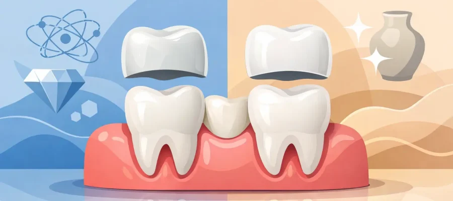 Zirkonyum Kaplama mı Porselen mi Daha İyi?