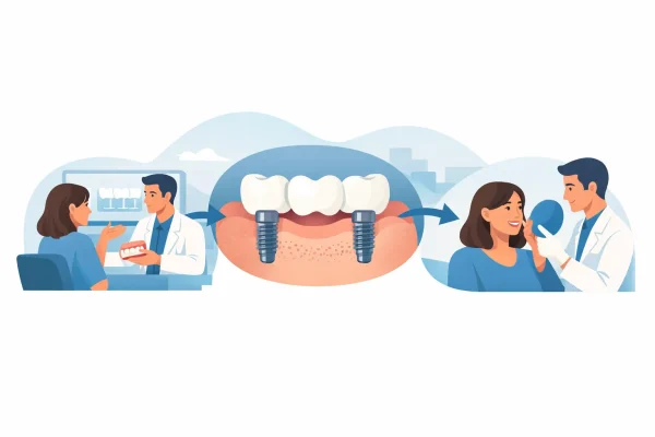 Implant Bridge Patient Journey Example
