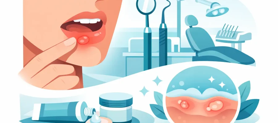 Treating Mouth Sores After Dental Work