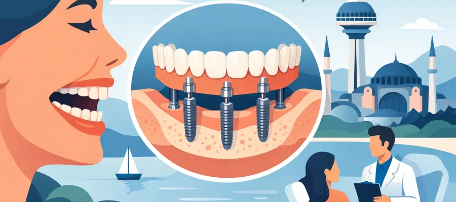 All-on-4 Dental Implants in Turkey Explained