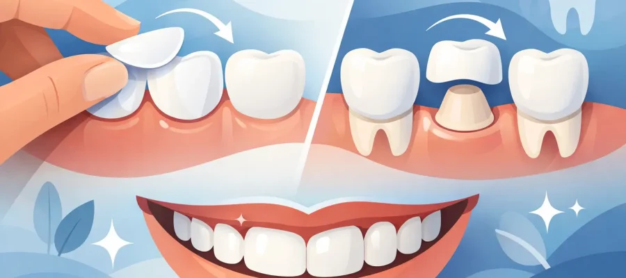 Are Veneers Better Than Crowns for Your Smile? 1 Are Veneers Better Than Crowns for Your Smile?