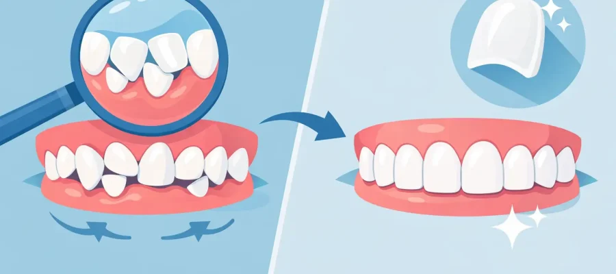 Can Veneers Fix Crooked Teeth?