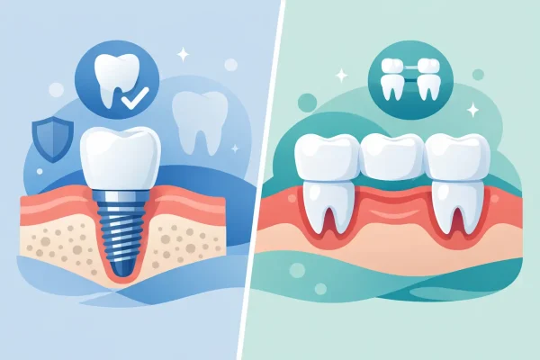 Dental Implants vs. Bridges: Better Option?