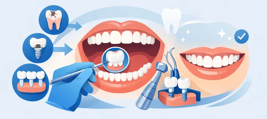 The Step-by-Step Process of Full Mouth Restoration