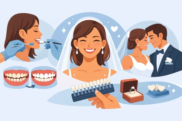 A Wedding Smile Makeover Example, Step by Step