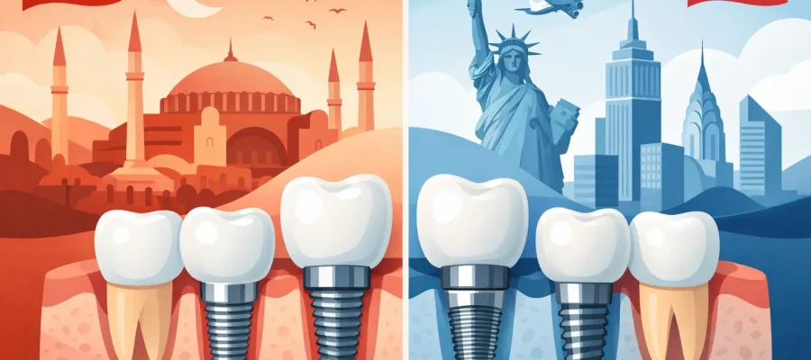 How Dental Implants Differ in Turkey and the USA 1 How Dental Implants Differ in Turkey and the USA