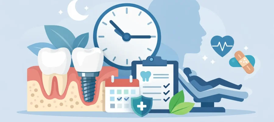 How Long Does Dental Implant Recovery Take? 1 How Long Does Dental Implant Recovery Take?