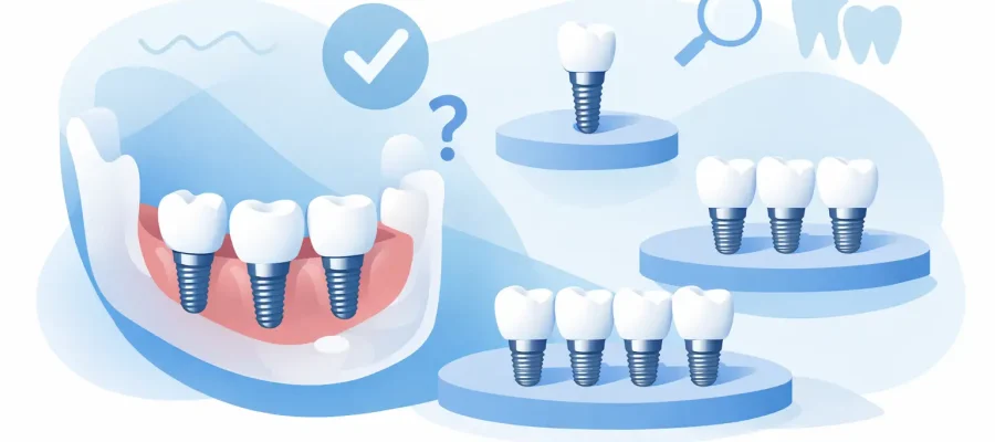 How Many Dental Implants Do You Really Need? 1 How Many Dental Implants Do You Really Need?