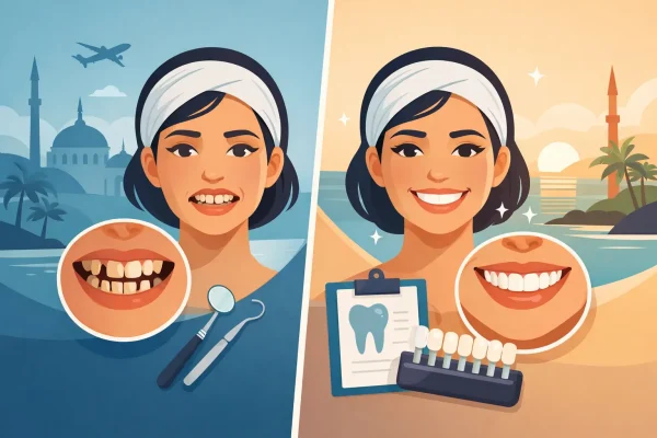 Turkey Teeth Before and After: What to Expect