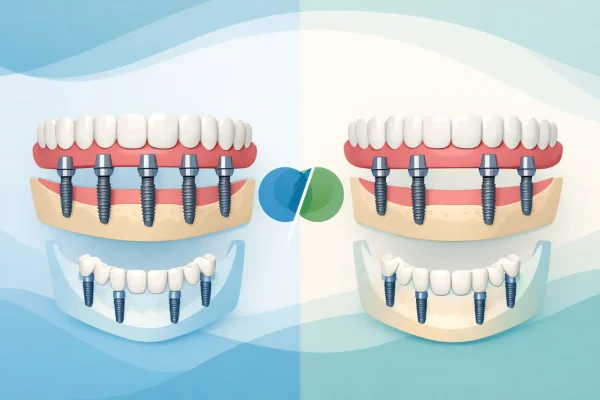 All-on-6 vs All-on-4: What’s the Difference?