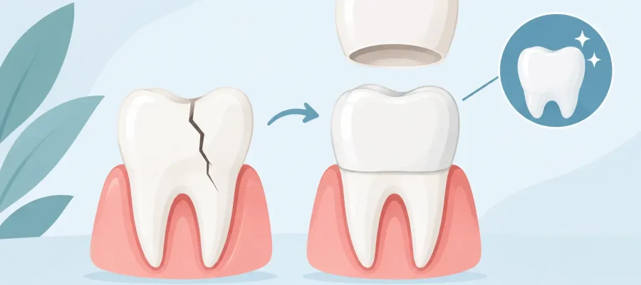 Can Crowns Protect Cracked Teeth? What to Know 1 Can Crowns Protect Cracked Teeth? What to Know