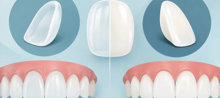 How Are E-Max Veneers Different From Porcelain?