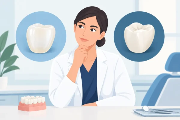 How Do Dentists Choose Between E-Max and Zirconium?