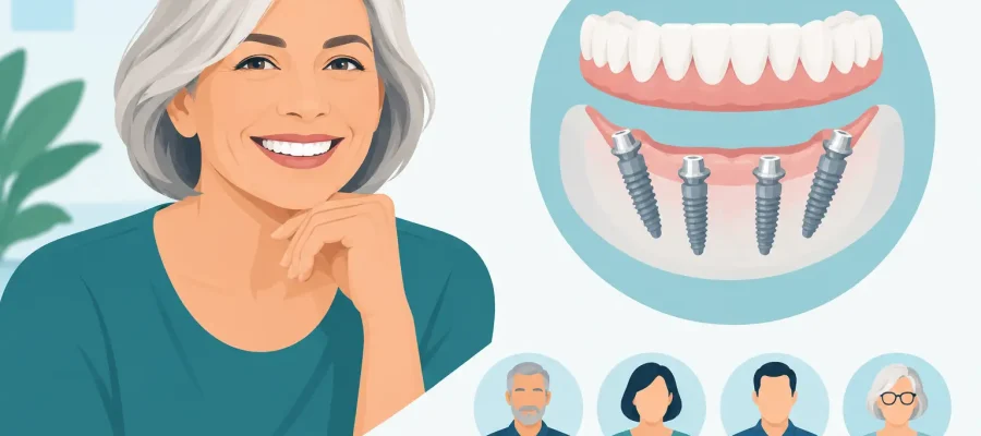 Who May Be a Candidate for All-on-4 Dental Implants?